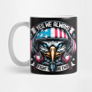 American Service Members Tribute: Military, Police, & Patriot Symbols Mug